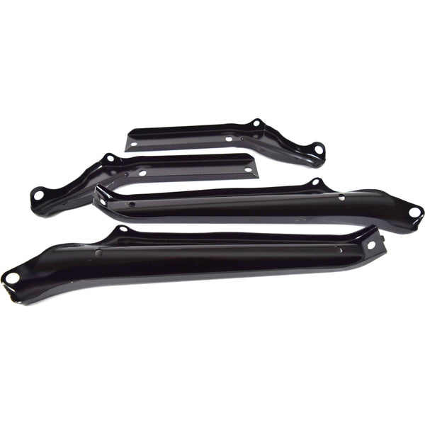 1966 Chevy El Camino Bumper Bracket, Front, 4 Piece.