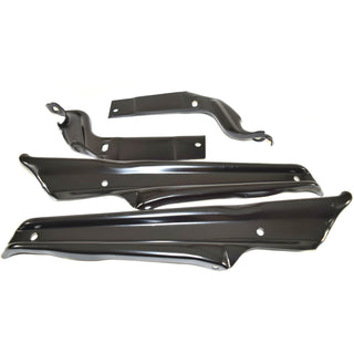 1967 Chevy Chevelle Bumper Bracket, Front, 4 Piece.