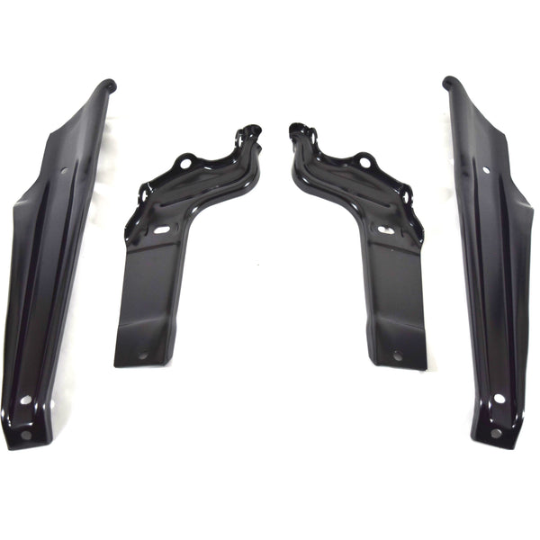 1967 Chevy El Camino Bumper Bracket, Front, 4 Piece.