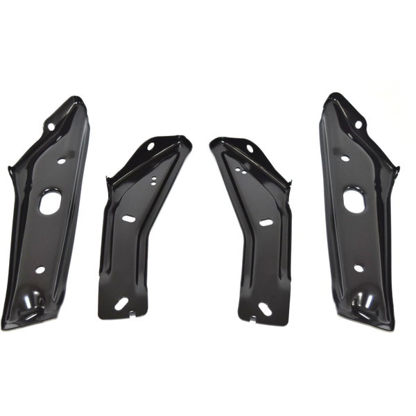 1968 Chevy Chevelle Bumper Bracket, Front, 4 Piece.