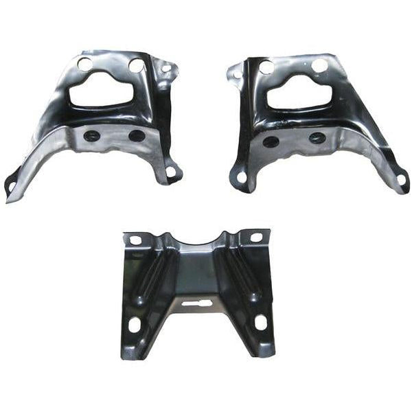 1969 Chevy Chevelle Bumper Bracket, Rear, 4 Piece.