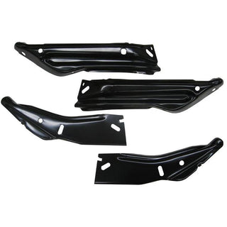 1969 Chevy Chevelle Bumper Bracket, Front, 4 Piece.