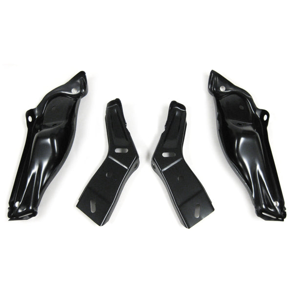 1970 Chevy Monte Carlo Bumper Bracket, Front, 4 Piece Set - Classic 2 Current Fabrication