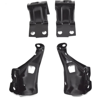 1971-1972 Chevy Chevelle Bumper Bracket, Rear, 4 Piece.