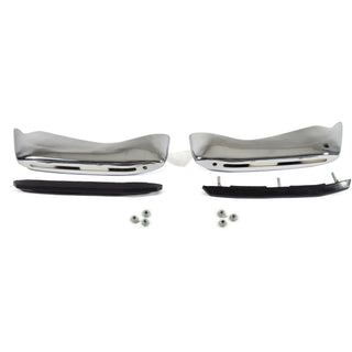 1971-1972 Chevy Chevelle Rear Bumper Guard W/ Rubber Insert - Classic 2 Current Fabrication