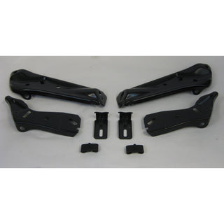 1971-1972 Chevy El Camino Bumper Bracket, Front, 8 Piece.