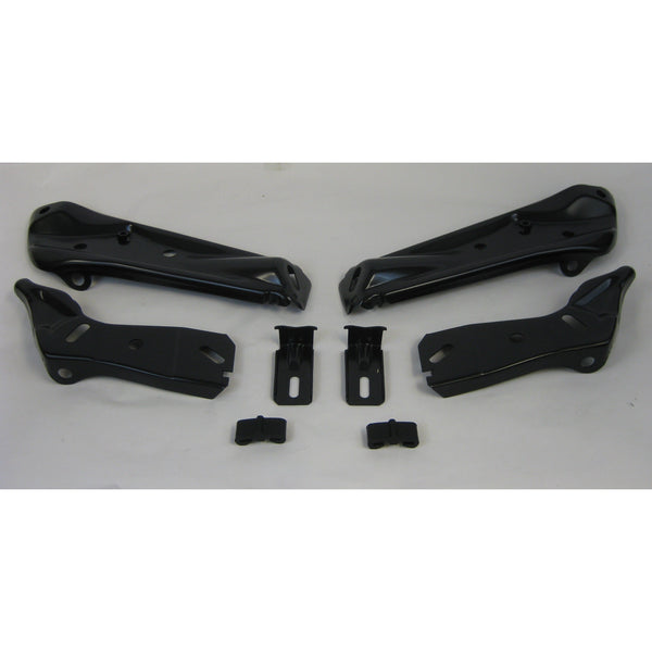1971-1972 Chevy El Camino Bumper Bracket, Front, 8 Piece.