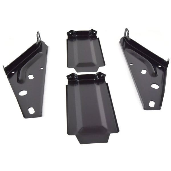 1965 Pontiac GTO Bumper Bracket Rear 4 Piece.