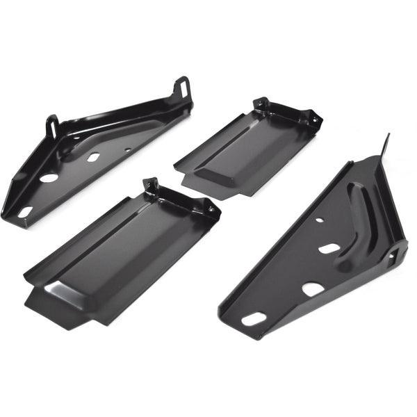 1965 Pontiac GTO Bumper Bracket Rear 4 Piece.