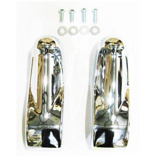 1960-1962 Chevy C30 Pickup Front Bumper Guards Pair.