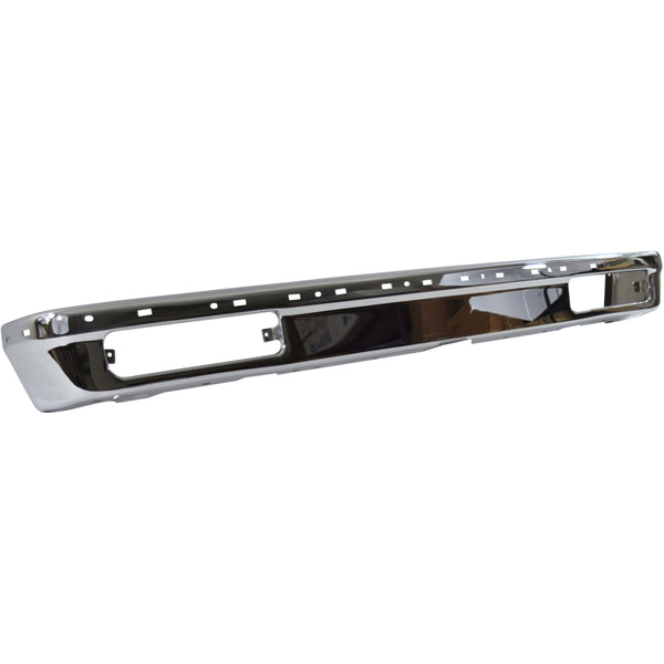 1978-1984 Chevy El Camino Rear Bumper w/ Impact Strip Holes.