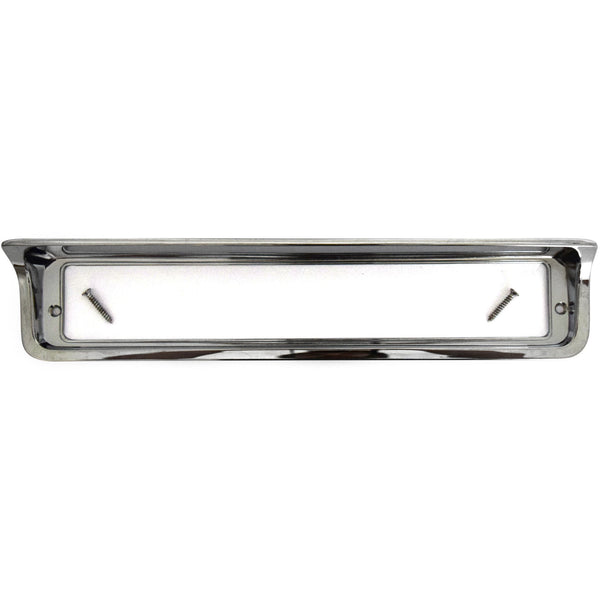 1982-1987 BUICK REGAL FRONT BUMPER MARKER LIGHT TRIM CHROME LH.