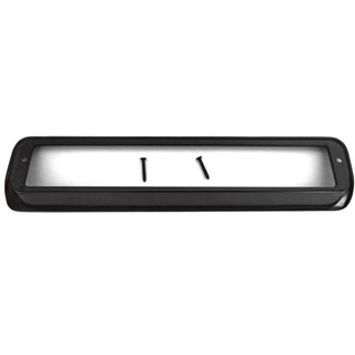 1982-1987 BUICK REGAL FRONT BUMPER MARKER LIGHT TRIM BLACK LH.
