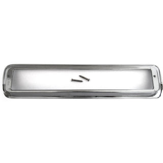 1982-1987 BUICK REGAL FRONT BUMPER MARKER LIGHT TRIM CHROME RH.