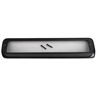 1982-1987 BUICK REGAL FRONT BUMPER MARKER LIGHT TRIM BLACK RH.