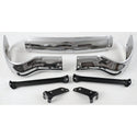1955 Chevy Front Bumper w/ Bumper To Frame Brackets.