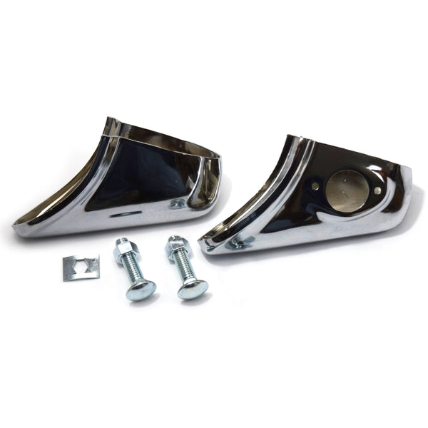 1956 Chevy Rear Bumper Guards Pair.