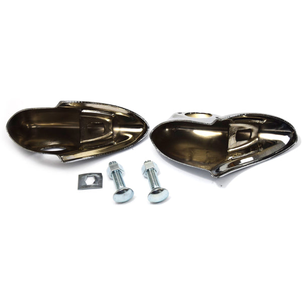 1956 Chevy Rear Bumper Guards Pair.