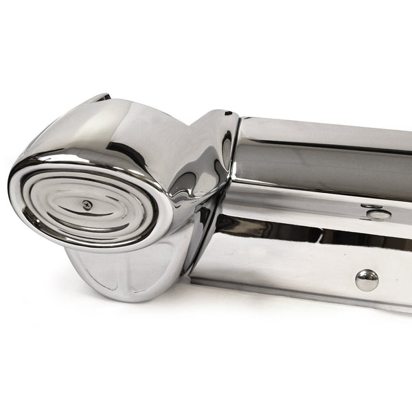 1957 Chevy Nomad/Station Wagon Rear Bumper Set W/Corners & Brackets.