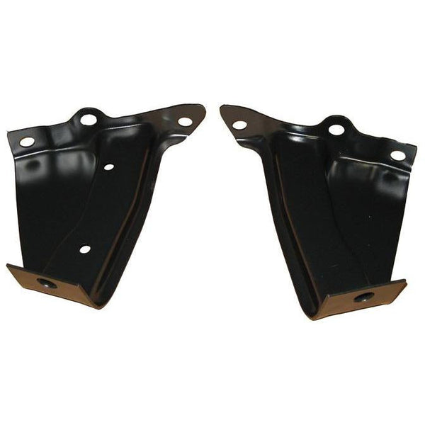 1957 Chevy Rear Bumper End Bracket Pair.