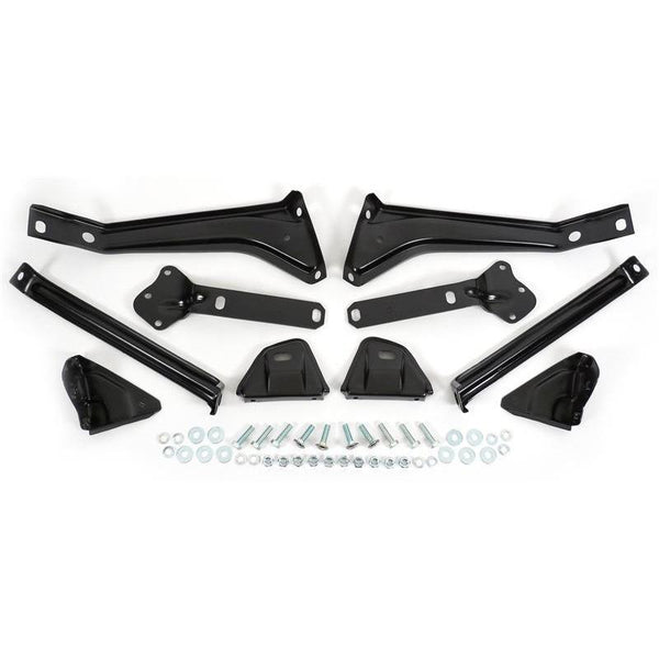 1957 Chevy Front Bumper Bracket 10 Pc Set.
