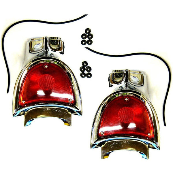 1957 Chevy Tail Light Assembly Pair.