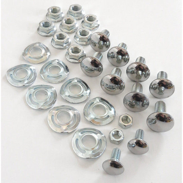 1964-1970 Ford Mustang BUMPER BOLTS KIT ( THIS DOES BOTH BUMPERS ).