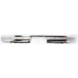 1967-1972 GMC C35/C3500 Pickup Rear Bumper, Chrome, Fleetside.