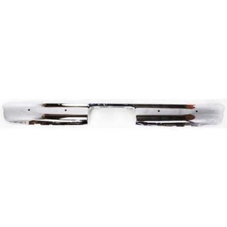 1967-1972 GMC C25/C2500 Pickup Rear Bumper, Chrome, Fleetside.
