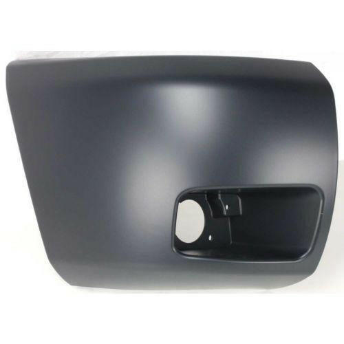 2007-2013 Chevy Silverado 1500 Front Bumper End RH, Face Bar Cap, w/Fog Lights.