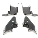 2003-2004 Chevy Silverado 2500 Front Bumper Bracket SET, Base/LS/LTs.