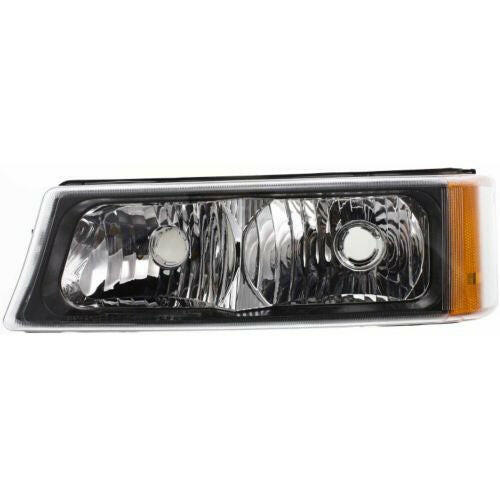 2003-2007 Chevy Silverado Signal Light LH, Lens And Housing - Capa.