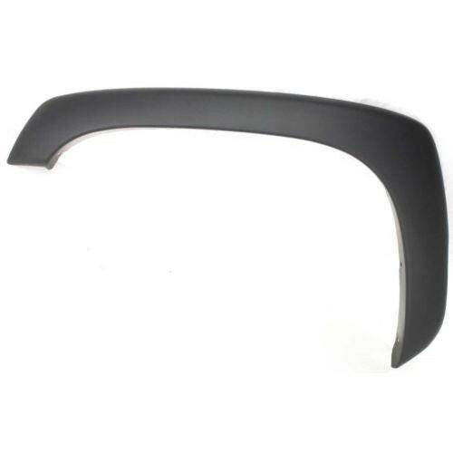 2002 Chevy Avalanche 1500 Front Wheel Molding LH, Smooth Finish.