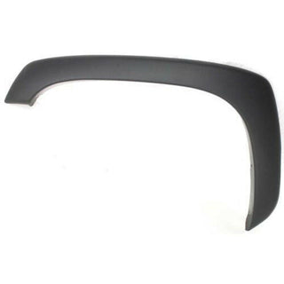 2002 Chevy Avalanche 1500 Front Wheel Molding LH, Smooth Finish.