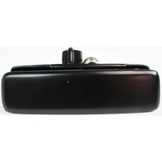 1985-1992 GMC Safari Front Door Handle LH, outside, smooth Blck, w/o Keyhole.