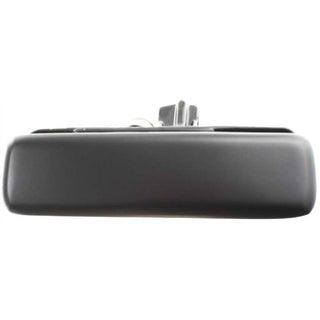 1992-2005 GMC Safari Front Door Handle RH, Outside, Smooth Black, Metal - Classic 2 Current Fabrication