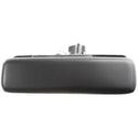 1992-2005 GMC Safari Front Door Handle RH, Outside, Smooth Black, Metal.