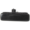 1992-2005 GMC Safari Front Door Handle LH, Outside, Smooth Black, Metal.