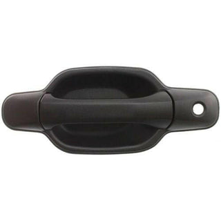 2004-2012 GMC Canyon Front Door Handle LH, Textured Black, w/Keyhole.