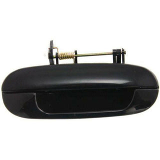 2002-2009 GMC Envoy Front Door Handle RH, Outside, Black, W/o Keyhole.