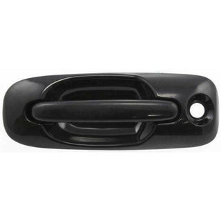 2001-2007 Chrysler Town & Country Front Door Handle LH, Black, w/Keyhole.