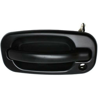 1999-2007 Chevy Silverado Front Door Handle LH, Smooth Black,.