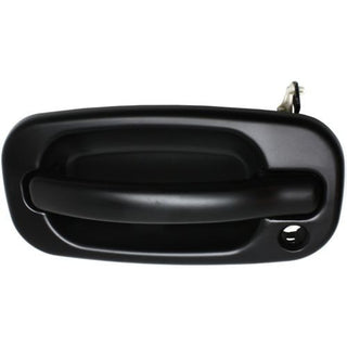1999-2007 GMC Sierra Front Door Handle LH, Outside, Black, w/Keyhole - Classic 2 Current Fabrication