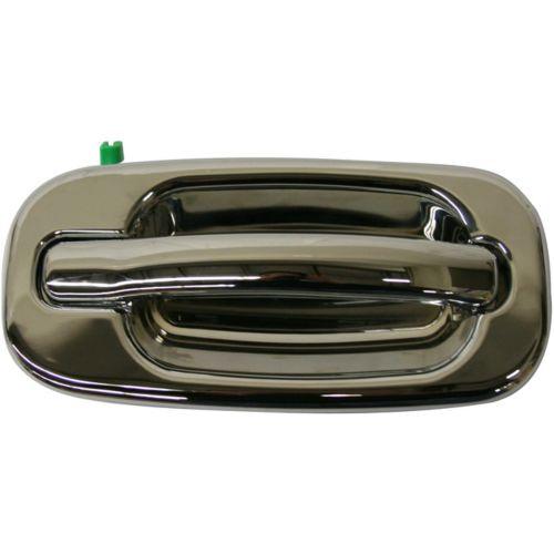 1999-2007 GMC Sierra Front Door Handle RH, Outside, All Chrome, W/o Keyhole - Classic 2 Current Fabrication
