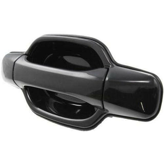 2004-2012 Chevy Colorado Rear Door Handle RH, Smooth Black, Plastic.
