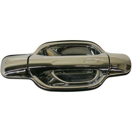 2004-2012 GMC Canyon Rear Door Handle RH, Outside, All Chrome, w/o Keyhole.