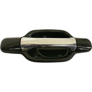 2004-2012 Chevy Colorado Rear Door Handle RH, Black w/Chrome Handle.
