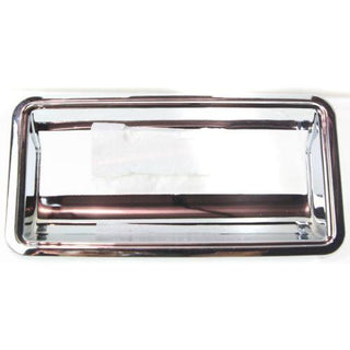 1988-2002 Chevy C/K Pickup Tailgate Handle Bezel, Chrome - Classic 2 Current Fabrication