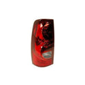 2003 Chevy Silverado 2500 Tail Lamp LH, Lens/Housing, Fleetside.