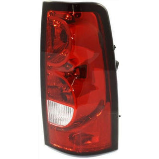 2004-2007 Chevy Silverado Pickup Tail Lamp RH, w/Trim, Fleetside.